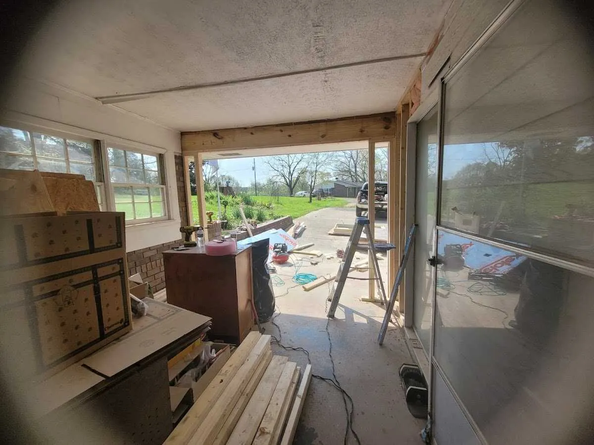 Air movers and dehumidifier for Water Mitigation Services in Aubrey